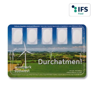 Smart Card mit Pfefferminz-Pastillen (PR-110107055)
